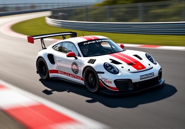 Porsche 911 GT3 Cup in pista